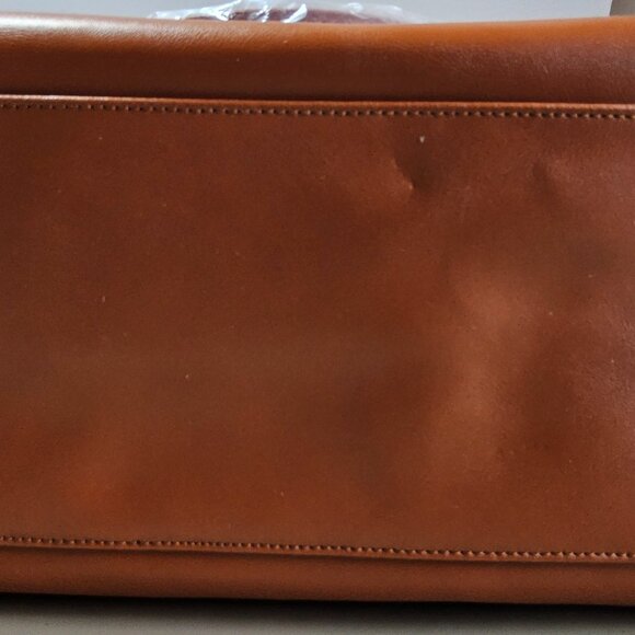Brand New Cuore & Pelle Cognac Satchel handbag - Picture 9 of 9